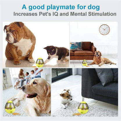 Interactive Pet Treat Ball Food Dispenser