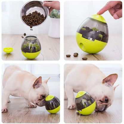 Interactive Pet Treat Ball Food Dispenser