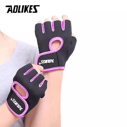 Anti-Slip Half Finger Gym Gloves