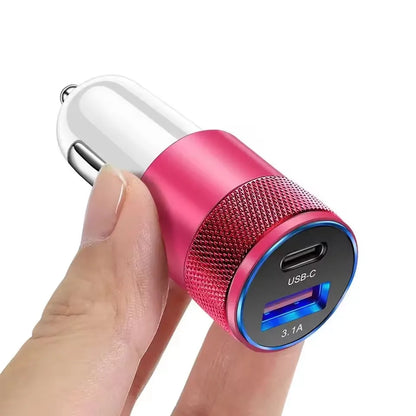 LED Dual USB Car Charger