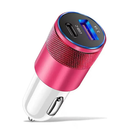 LED Dual USB Car Charger