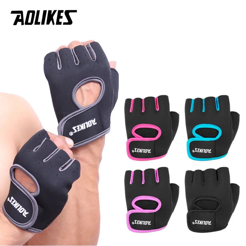 Anti-Slip Half Finger Gym Gloves