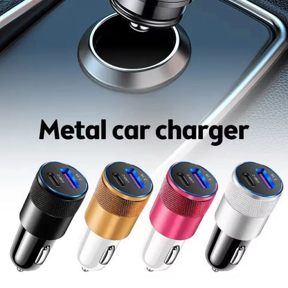 LED Dual USB Car Charger