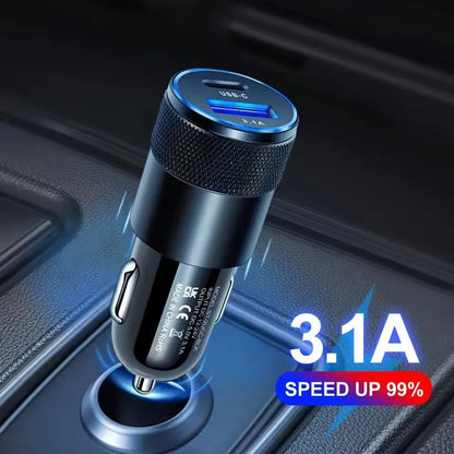 LED Dual USB Car Charger