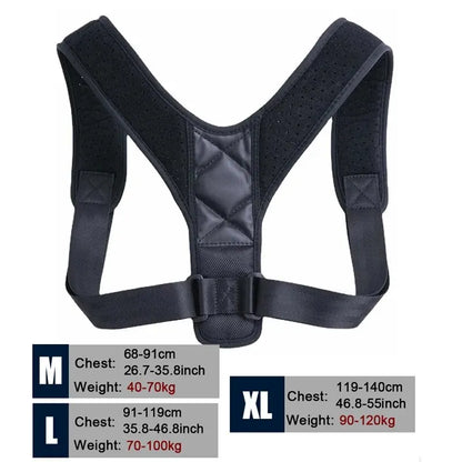 Adjustable Back Posture Corrector Belt