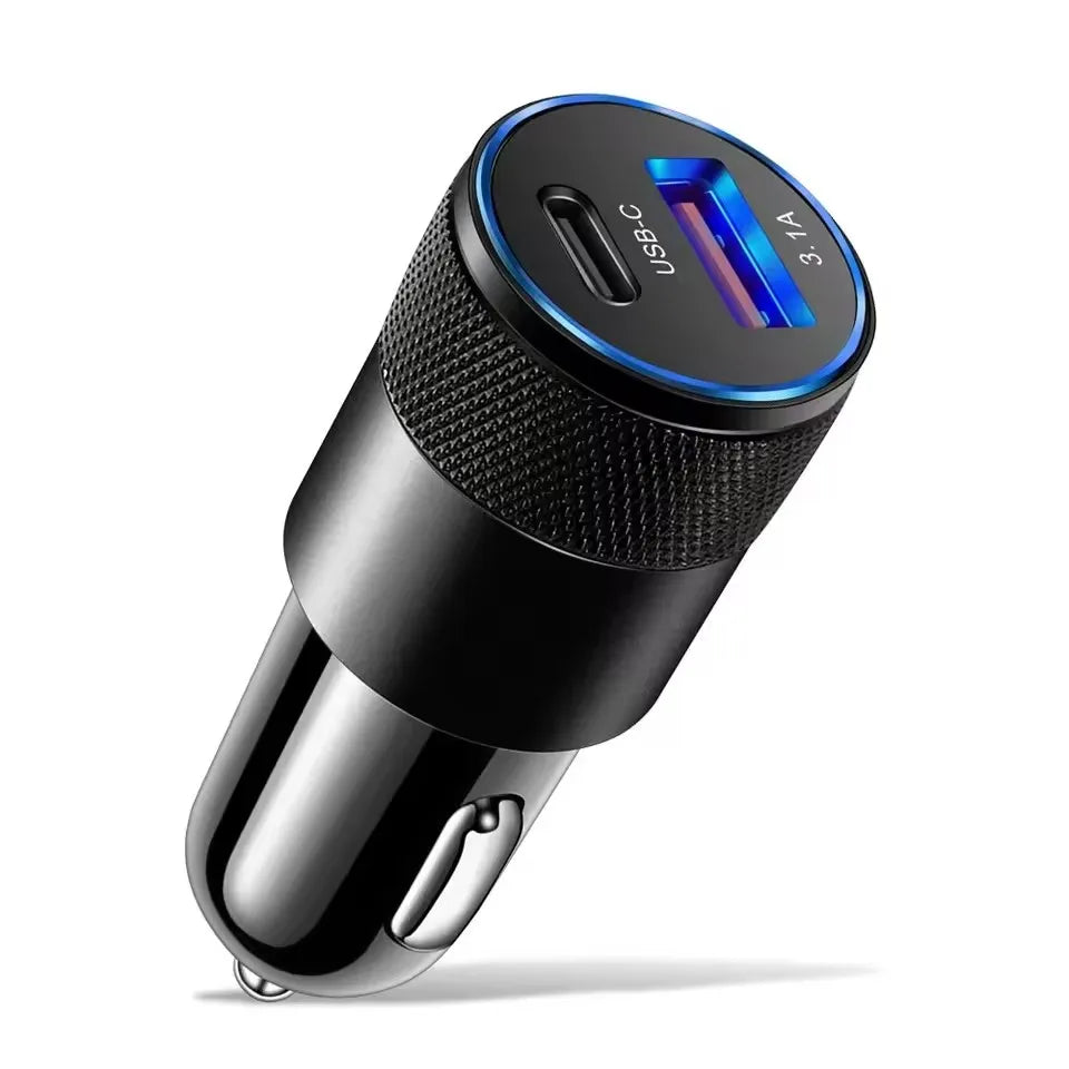 LED Dual USB Car Charger