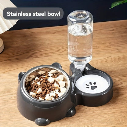 Automatic Pet Feeder and Water Dispenser