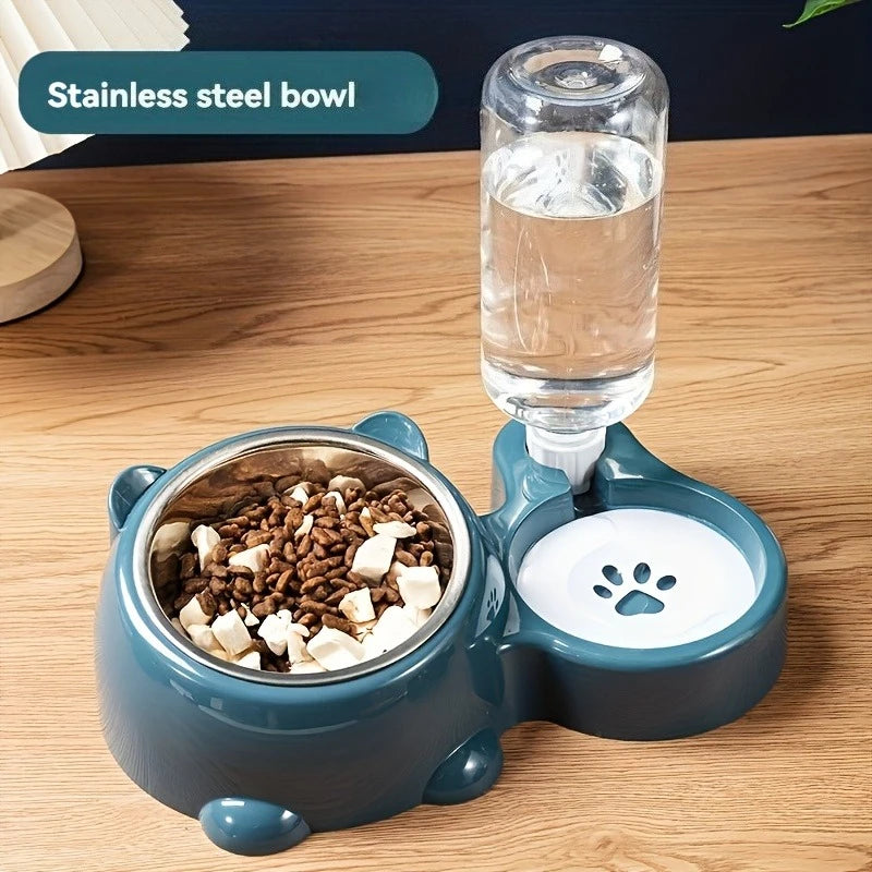 Automatic Pet Feeder and Water Dispenser
