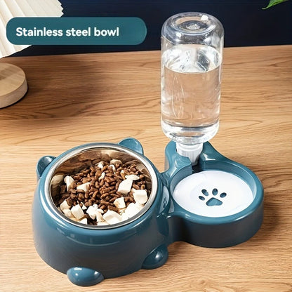 Automatic Pet Feeder and Water Dispenser
