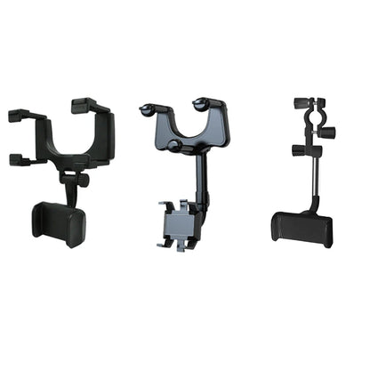 360° Rearview Mirror Phone Holder