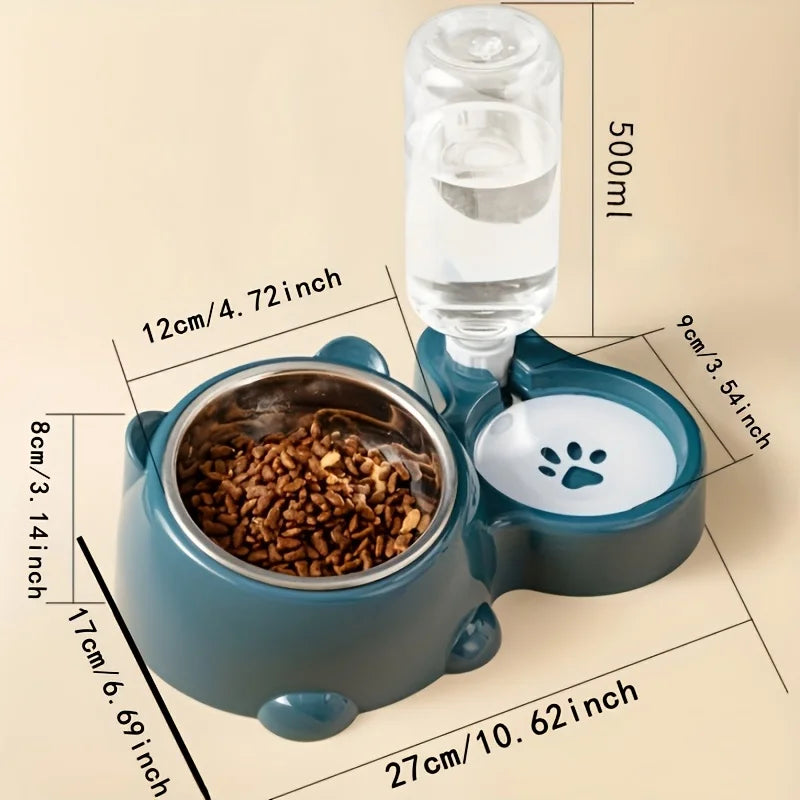 Automatic Pet Feeder and Water Dispenser