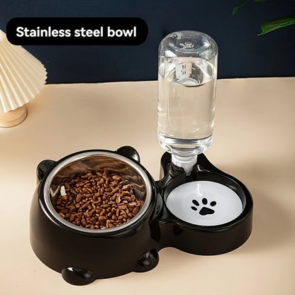 Automatic Pet Feeder and Water Dispenser