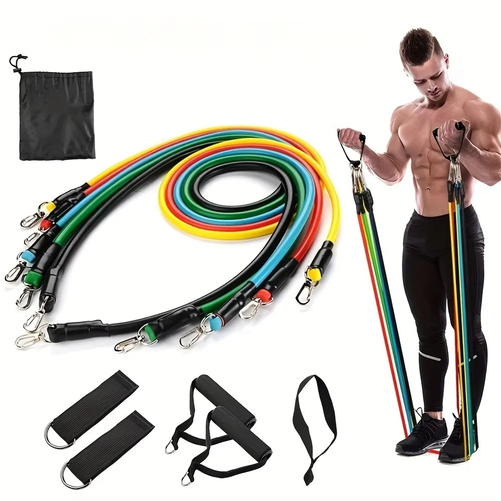 11-Piece Resistance Band Workout Set