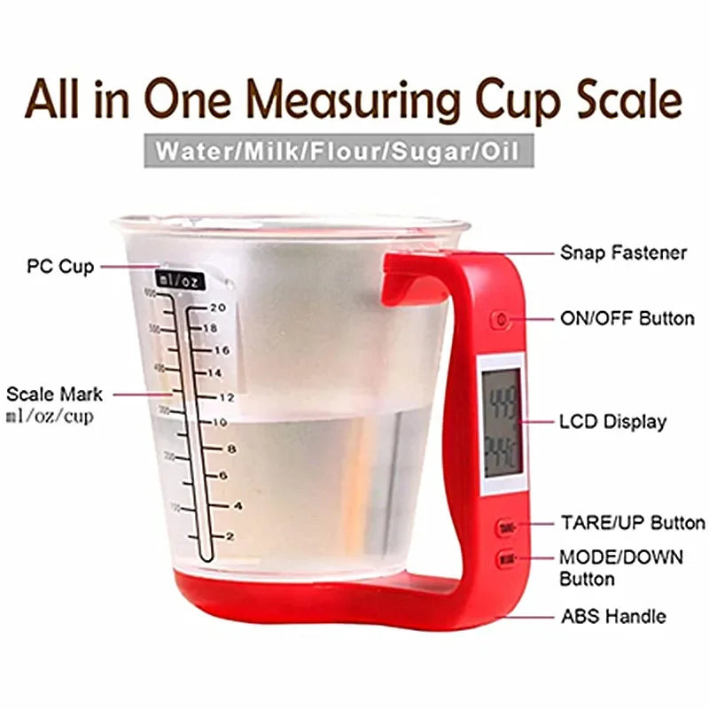 Digital LCD Measuring Cup Scale